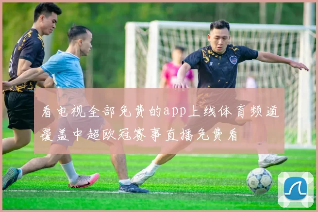 看电视全部免费的app上线体育频道覆盖中超欧冠赛事直播免费看