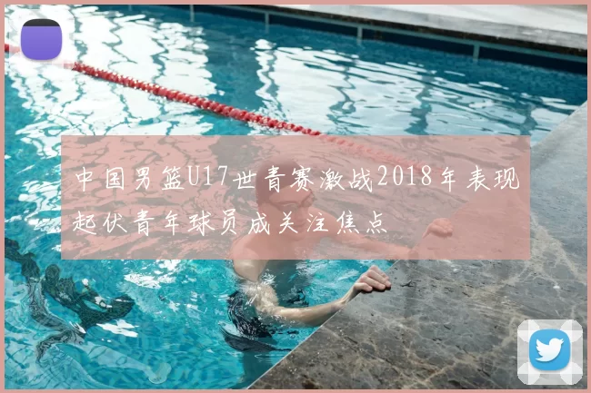 中国男篮U17世青赛激战2018年表现起伏青年球员成关注焦点